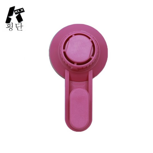 ZZJJC 강력척 걸이 펀칭 프리척 걸이 욕실 주방 진공 걸이 도어 뒤걸이, 10cm*3.5cm, 로즈레드