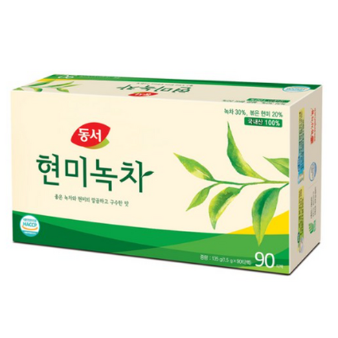 동서 현미녹차, 1.5g, 90개입, 1개