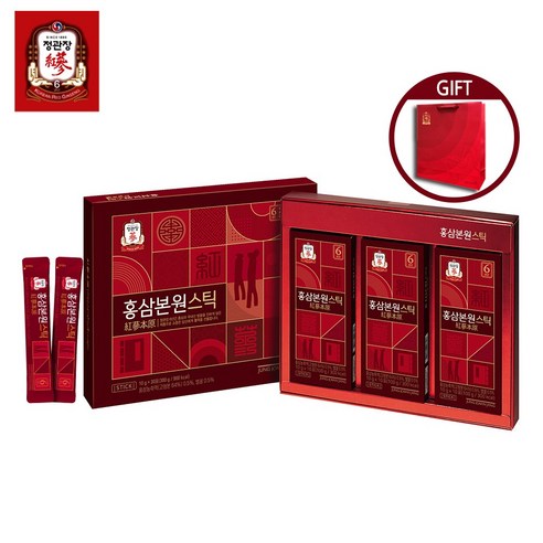 정관장 홍삼본원스틱-6년근홍삼 선물세트, 10g, 30개