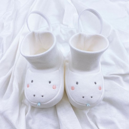 2025년 뱀띠 아기를 위한 특별한 선물, 달콩베이비 신생아 덧신