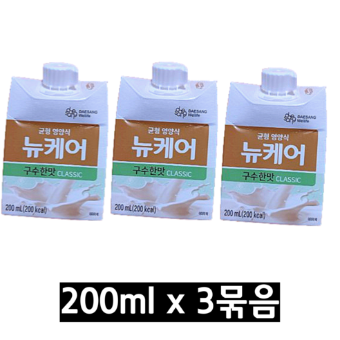 대상웰라이프 뉴케어 구수한맛, 150개, 600ml