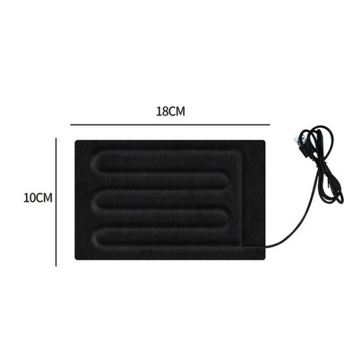 USB온열매트 USB 충전식 전기 난방 패드 3 기어 포함 옷 히터 온도 조절 가능한 시트 조끼 재킷용 8 개, [01] A