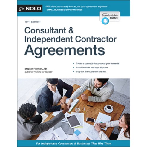 Consultant & Independent Contractor Agreements Paperback, NOLO