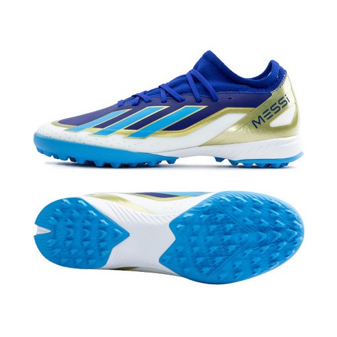 아디다스 메시 풋살화 X 크레이지패스트 리그 TF 파흰