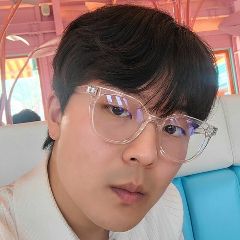 디센도 남녀공용 블루라이트차단 뿔테 안경