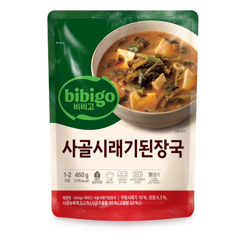 비비고 사골 시래기된장국, 460g, 6개 비비고미역국 Best Top5