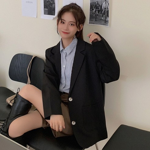 타니즈 제스핀 투버튼 여자 싱글자켓