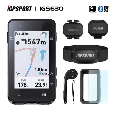 자전거속도계 속도측정기 IGPSPORT GPS 컴퓨터 사이클링 무선 지도 내비게이션 스마트 트레이너 iGS630, 2)IGS630 Group A