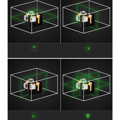 정밀 정렬을 위한 혁신적인 주피터D 그린 레이저 레벨기