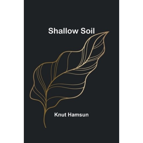 (영문도서) Shallow Soil Paperback, Alpha Edition, English, 9789357972406