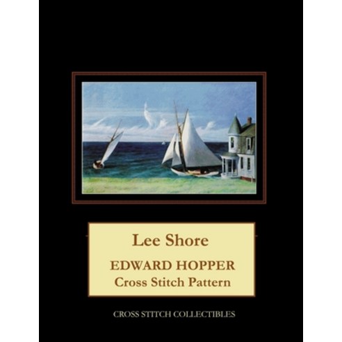 Lee Shore: Edward Hopper Cross Stitch Pattern Paperback, Independently Published
