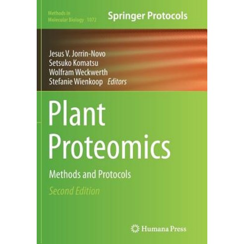 (영문도서) Plant Proteomics: Methods and Protocols Paperback, Humana, English, 9781493960293