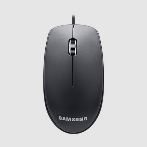 정숙함과 편안함을 담은 삼성 무광 블랙 저소음 마우스