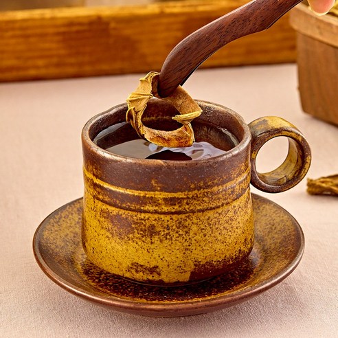 향긋한 고소함으로 건강을 채우다, 허브초이 볶은 작두콩차!