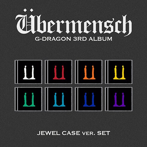 [특전 공식 포토카드 추가 증정] [JEWEL ver.] 지드래곤 3집 랜덤1종 G-DRAGON 3RD ALBUM [Ubermensch] / 북클릿+포토카드2종