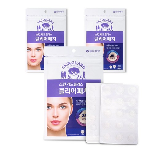 동아제약 스킨가드플러스클리어패치 48매 x 3개, 48매입