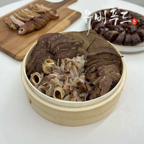 유비푸드 순대 내장 모듬 간 허파 염통 울대 부속물, 2.5kg, 1개