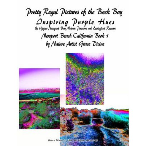 Pretty Regal Pictures of the Back Bay Inspiring Purple Hues the Upper Newport Bay Nature Preserve an... Paperback, Createspace Independent Pub..., English, 9781545084670