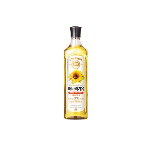 해표 해바라기유, 900ml, 2개