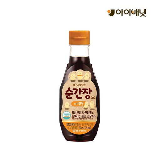 아이배냇 순간장 소스 비빔용, 190ml, 1개