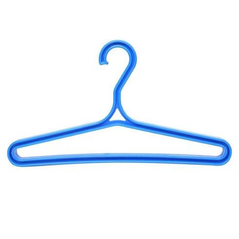 플라스틱 다이빙 서핑 잠수복 옷걸이 스토리지 건조 옷걸이, 42 cm, 블루