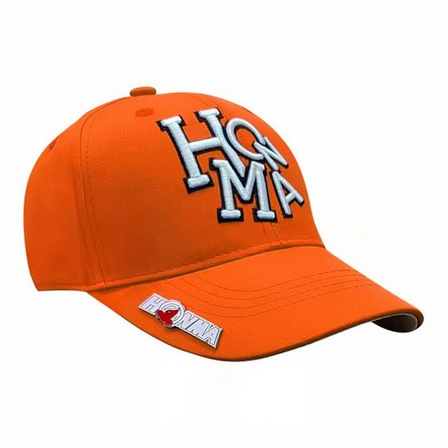 ANKRIC 골프 모자 남성 캡 골프 야구 모자 남녀 야외 스포츠 태양 모자 태양 모자 큰 챙이 모자를 주문할 수 있습니다, 오렌지