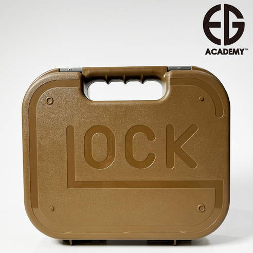 에볼기어 아카데미 글록 핸드건 케이스 레플리카, 1개, 글록 TAN