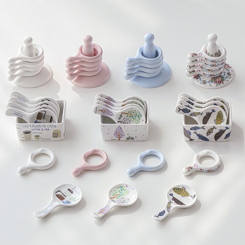 식탁에 예술을 더하다, 삼미 도자기 링고리 수저받침대