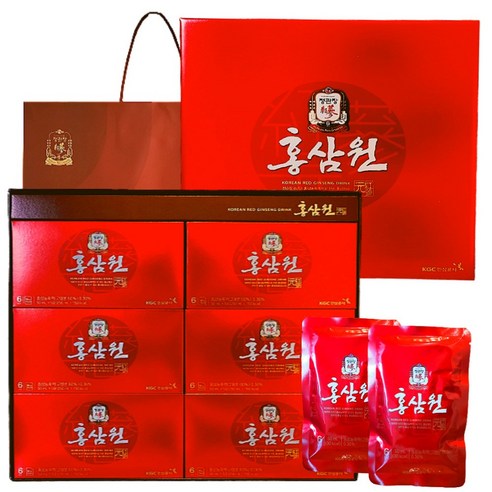 정관장 6년근 홍삼진액 홍삼원 농축액 30포 1500ml 가정의달 여행 골프 부모님 추석 명절 선물세트 1세트