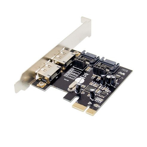 Lopbinte PCIE ESATA SATA III 확장 카드 PCI-E - SATA3.0 6Gb/S, 1