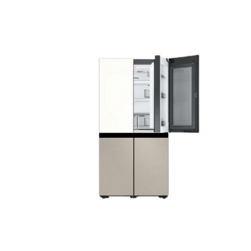 삼성 2024 비스포크 냉장고 5도어 RF85DB91F1HWB (사틴화이트+베이지)