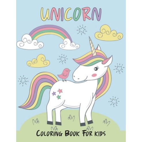 Unicorn coloring book for kids: Unicorn Coloring Book: For Kids Ages 4-8 (US Edition 2021) Paperback, Independently Published, English, 9798726071039