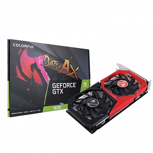 컬러풀 COLORFUL 지포스 GTX 1630 토마호크 D6 4GB