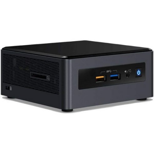 인텔 NUC8I3CYSN 홈 비즈니스 미니 데스크톱 블랙 i3 8121U 2코어 4GB RAM 512GB SATA SSD AMD Radeon 540 WiFi 블루투스 4, Win11H, 4GB RAM|512GB SSD