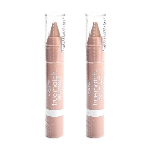 로레알파리 트루 매치 크레용 컨실러, Light/Medium Warm, 2개