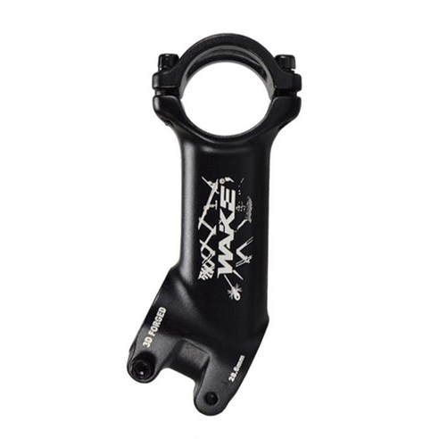 스템 31.8 자전거 스템 산악 자전거 스템 자전거 로드 바이크 MTB BMX 사이클링용 짧은 핸들바 스템 라이저, 검은 색, 25도 90mm, 알류미늄