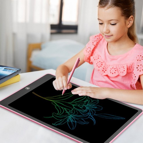 말랑이몰 LCD 컬러 16인치 메모패드: 다채로운 노트테이킹과 그리기의 즐거움