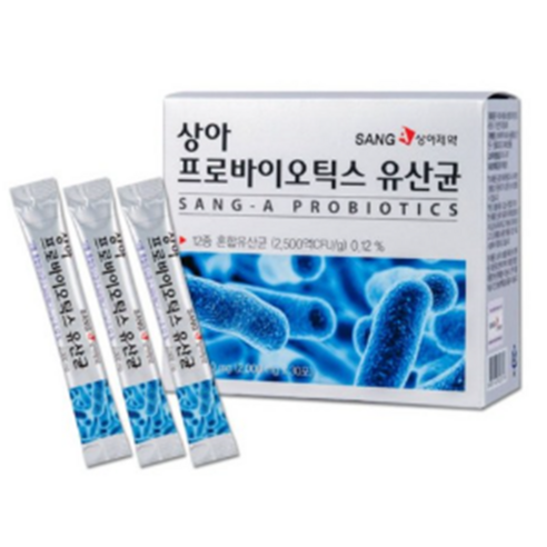 상아 프로바이오틱스 유산균, 60000mg, 4개