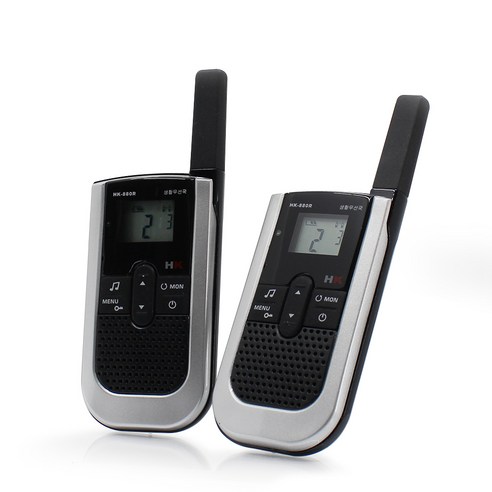 HK-880 R 이어폰 포함 2대 세트 생활무전기 치과 병원 식당 (HK-880R), HK-880R, 2개