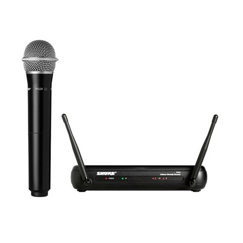 SHURE 슈어정품 SVX24/PG28 무선마이크시스템 강의 행사 보컬 찬양용