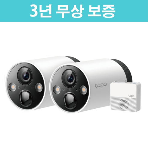 티피링크 Tapo C420S2 400만 화소 가정용 홈 CCTV 허브 연동 배터리 타입 무선 카메라, C420S2(+샌디스크 SD카드 128GB)