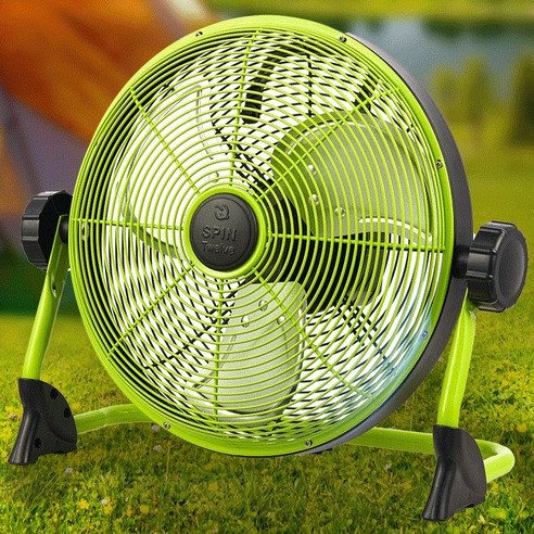 캠핑용 무선 선풍기 낚시 차박 캠핑 휴대용 써큘레이터 보조배터리, 로즈골드