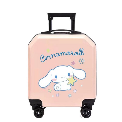 (국내당일발송) 산리오 시나모롤 포차코 미니 캐리어 18인치 기내용 가방