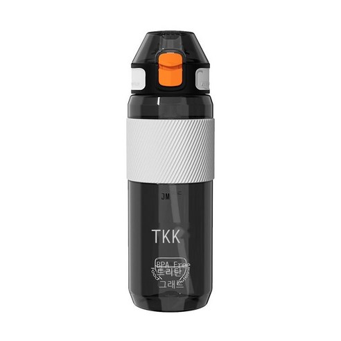 Tritan 600ml 물컵 기업 맞춤형 대용량 눈금 점프 플라스틱 컵 야외 스포츠 컵 대리, 다이아몬드 블랙, 750ML