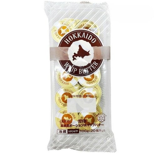 훗카이도 포션 버터, 간편하게 풍미를 더하다!