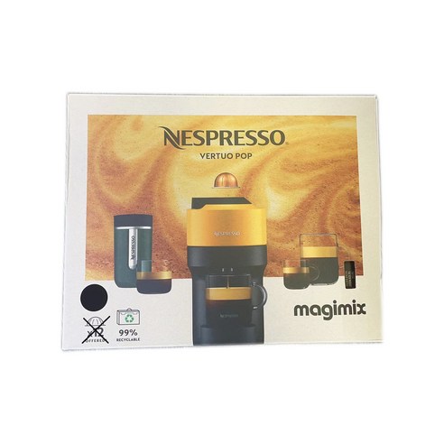 집에서 바리스타가 되는 기쁨: 네스프레소 버츄오 팝 매기믹스 캡슐 커피 머신