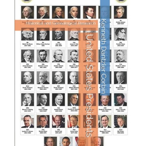(영문도서) United States Presidents: Historical and Genealogical Research Paperback, Independently Published, English, 9798720611293