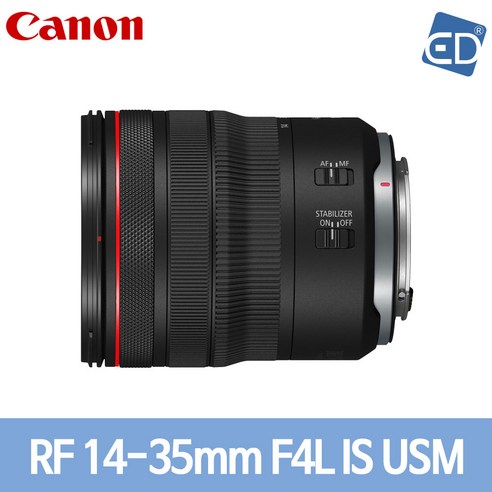 캐논 정품 렌즈 RF 14-35mm F4 L IS USM +켄코필터+포켓융/ED