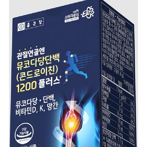 백산바이오 관절연골엔 뮤코다당단백(콘드로이친)1200