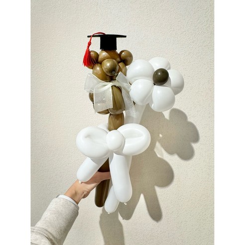 곰돌이풍선꽃다발, 브라운